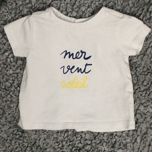Jacadi soleil boys tee EUC 6m